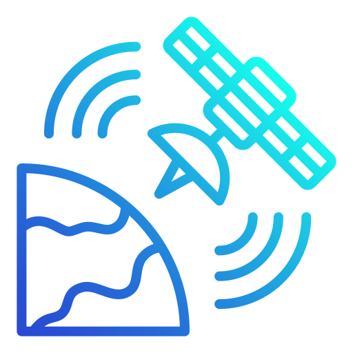 Satellite Vegetation Icon